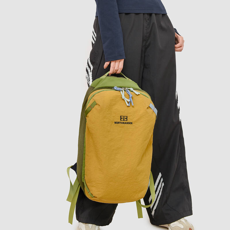 Embroidery Fashion - New Color Block Backpack Waterproof Nylon