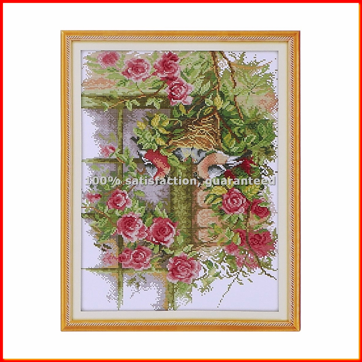 Embroidery Pattern - DIY Handmade Needlework Set Embroidery Kit