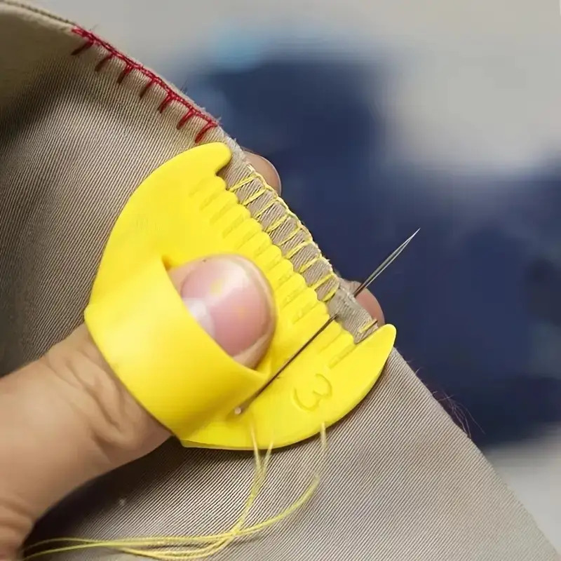 Embroidery Yellow - 4-piece DIY hand sewing overlock stitch