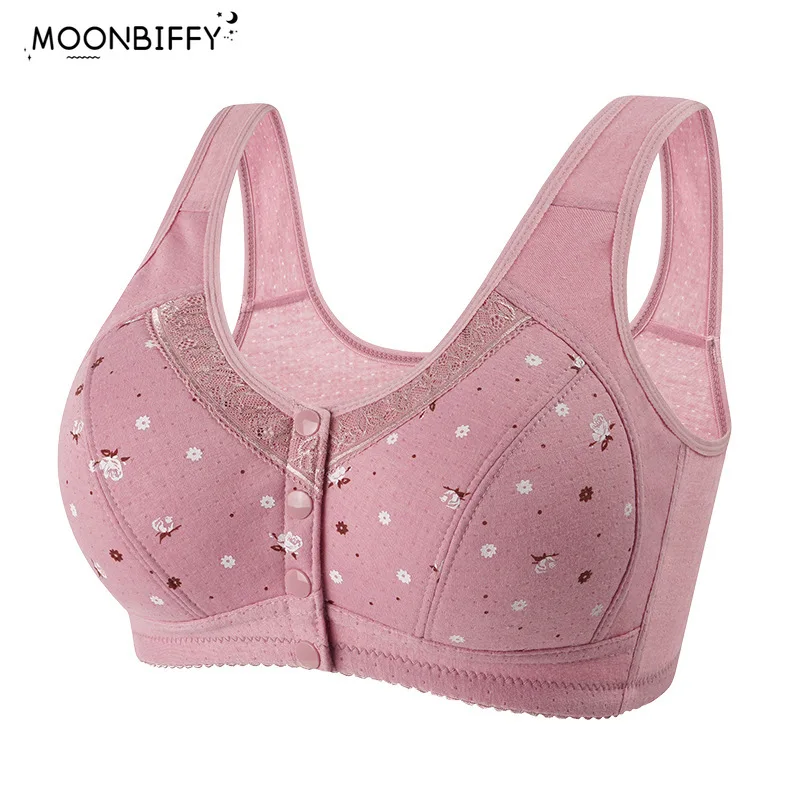 Embroidery Underwear - 2025 New Confortable Bra Cotton Women