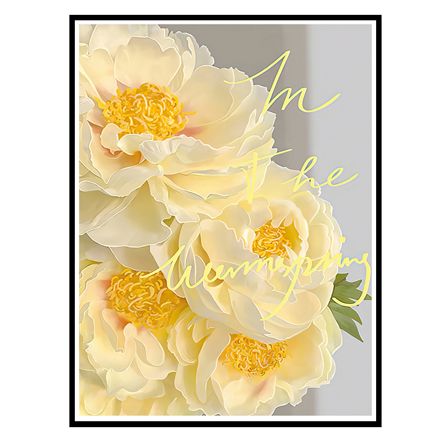 Yellow Peony Cross Stitch Kit  - Embroidery Yellow recensie en prijs