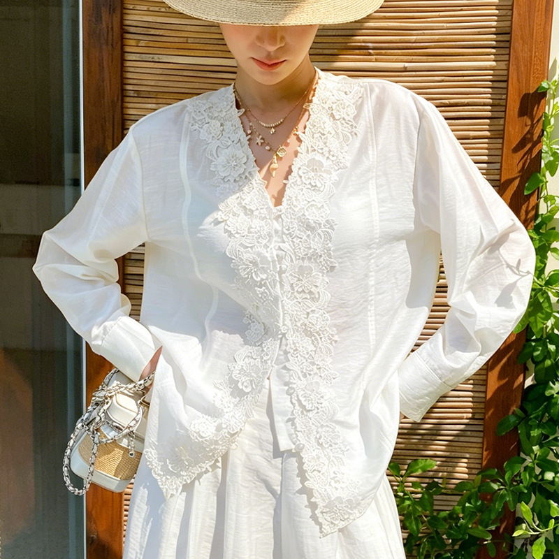 French Style Lace Embroidery S - Embroidery Yellow recensie en prijs