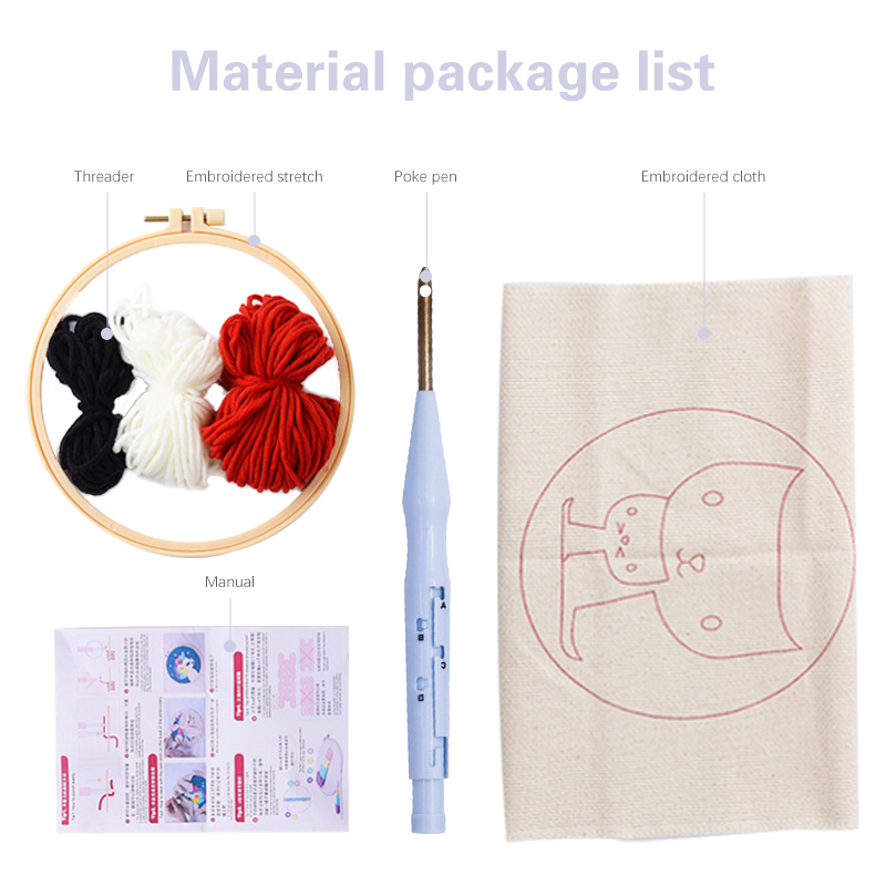 Punch Needle Embroidery Kit St - Embroidery Xmas Kits recensie en prijs