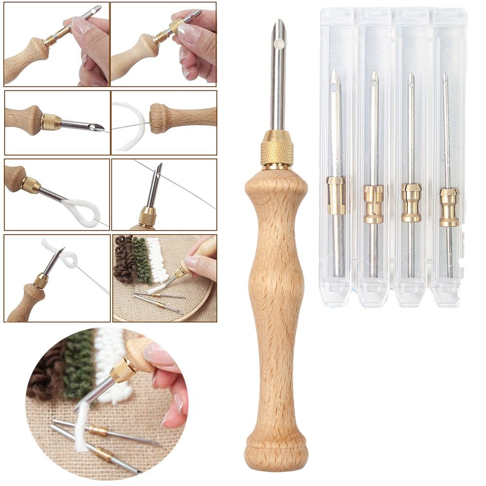 Wooden Handle Embroidery Stitc - Embroidery Paper recensie en prijs