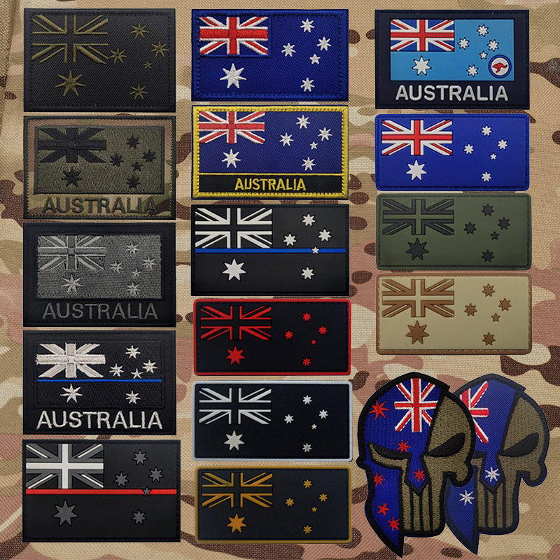 Australia Flag Embroideried Pa - Embroidery Australia recensie en prijs