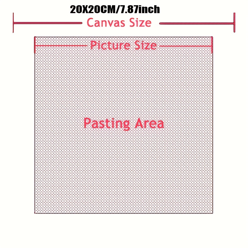 1pc Blank Canvas 5D Round Diam - Embroidery Service recensie en prijs