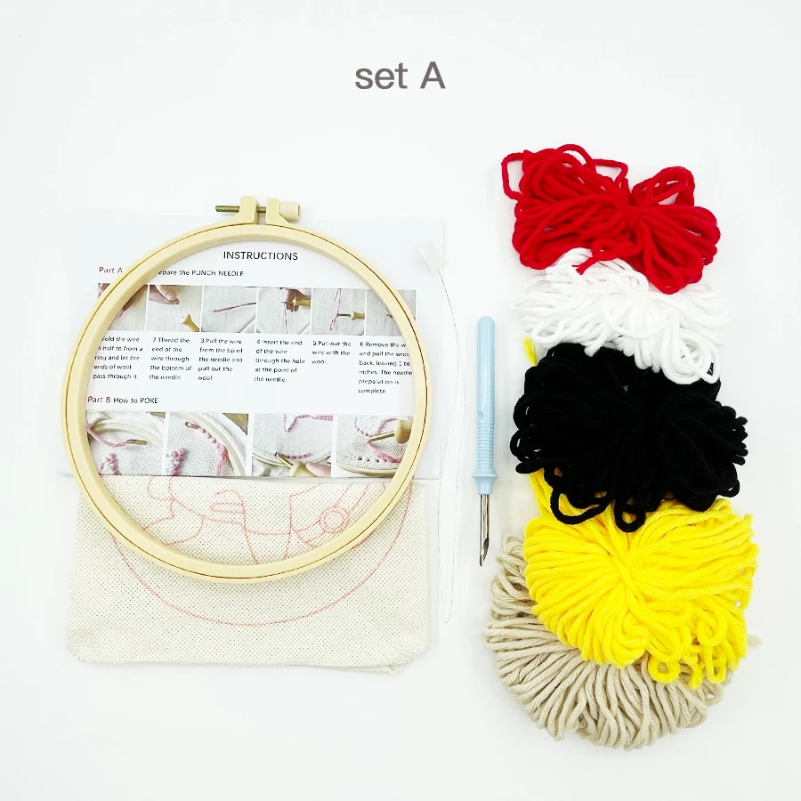 Xmas Punch Needle Embroidery K - Embroidery Xmas Kits recensie en prijs
