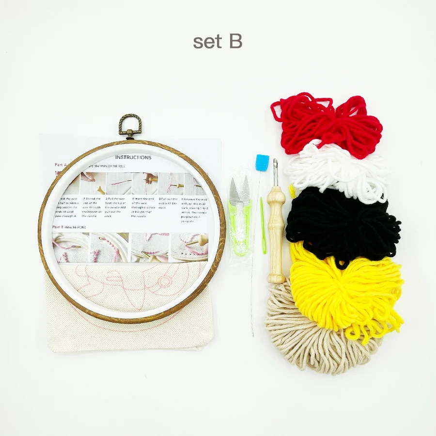 Xmas Punch Needle Embroidery K - Embroidery Xmas Kits recensie en prijs