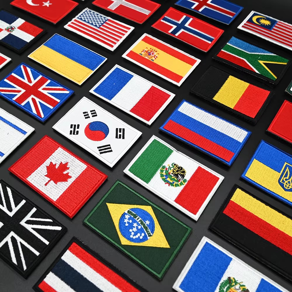 Embroidery Flag Patch US UK Ca - Embroidery Australia recensie en prijs