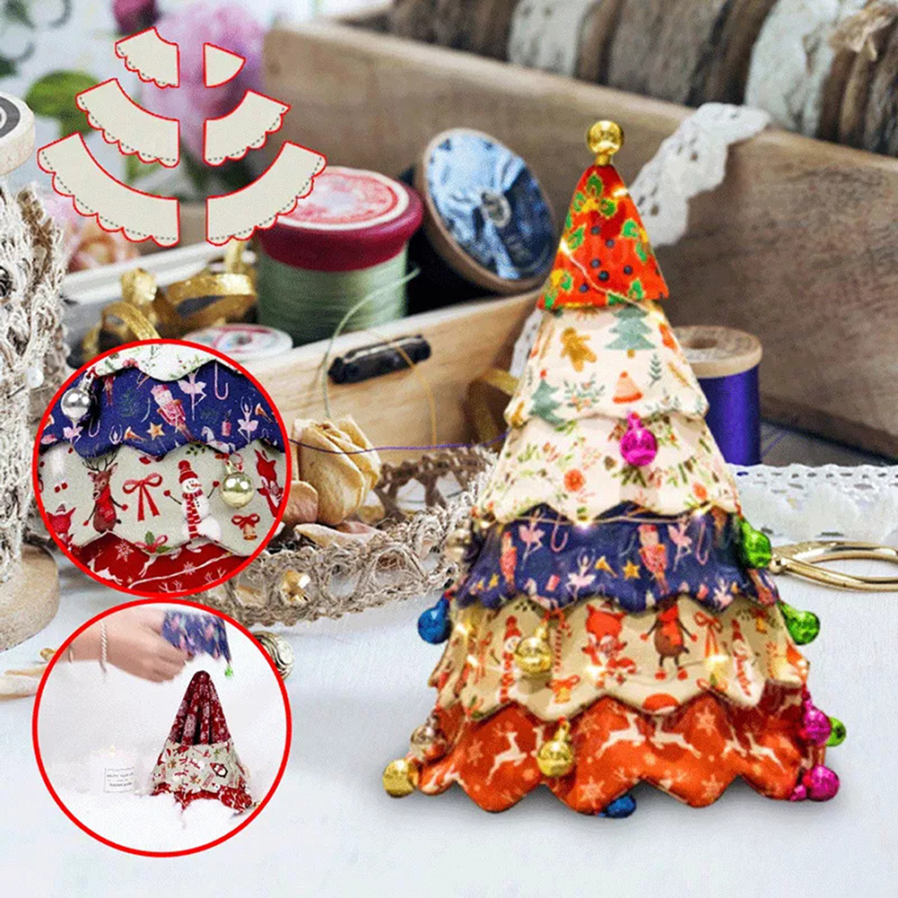Xmas Tree Hand-made Templates  - Embroidery Xmas Kits recensie en prijs