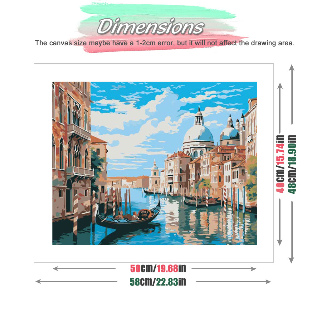 HUACAN Diy Paint By Number Ven - Embroidery Translate recensie en prijs