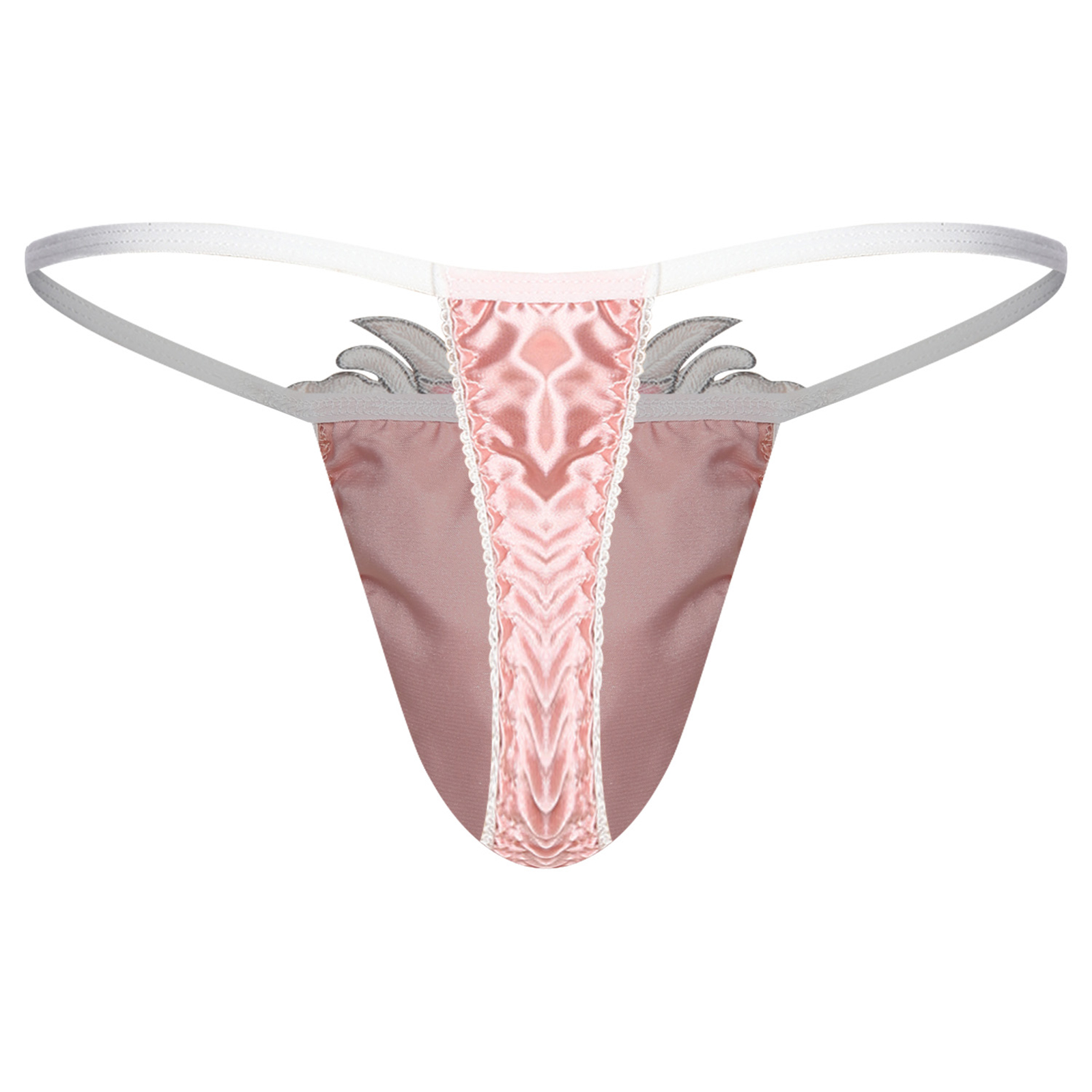 Sissy T-back Thongs Underwear  - Embroidery Underwear recensie en prijs