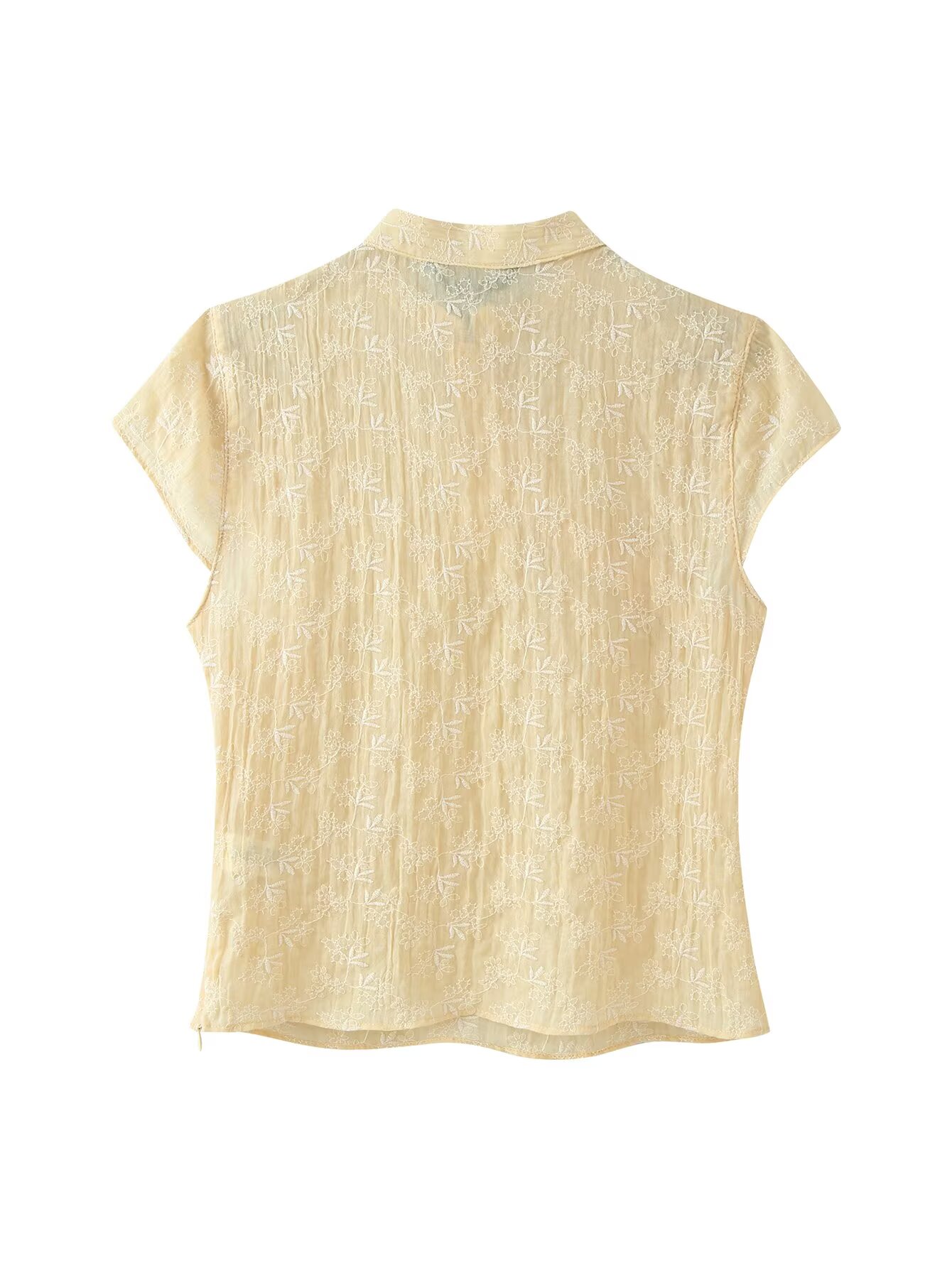 Women Yellow Floral Embroidery - Embroidery Yellow recensie en prijs