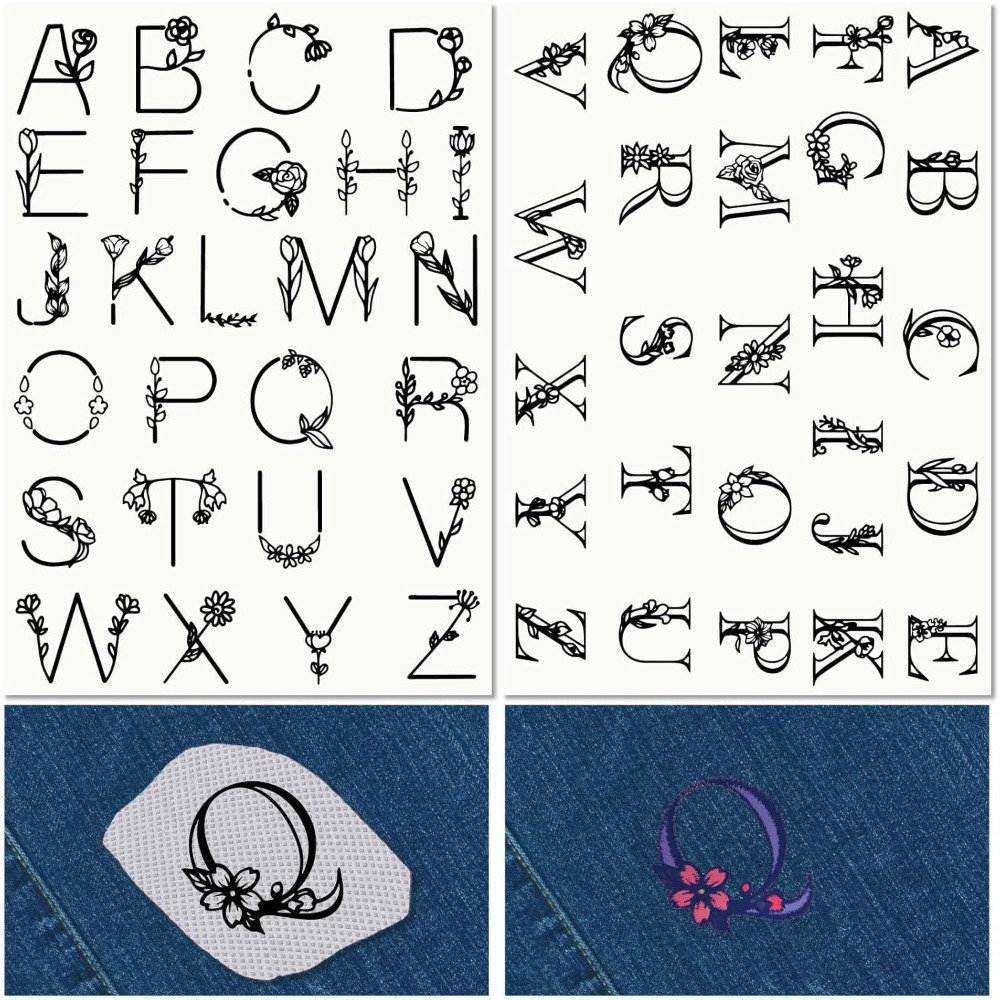 Letter A-Z Water Soluble Embro - Embroidery Paper recensie en prijs