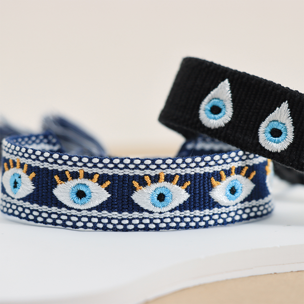 Fashion Woven Bracelets Stacka - Embroidery Eyelet recensie en prijs