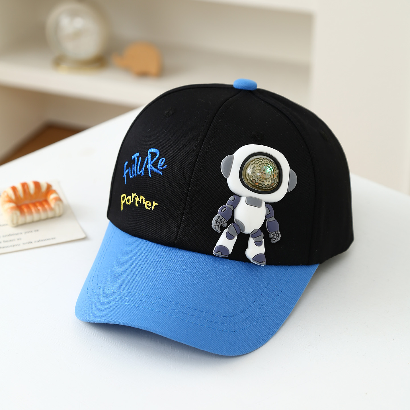 Children's soft rubber robot d - Embroidery Gift recensie en prijs