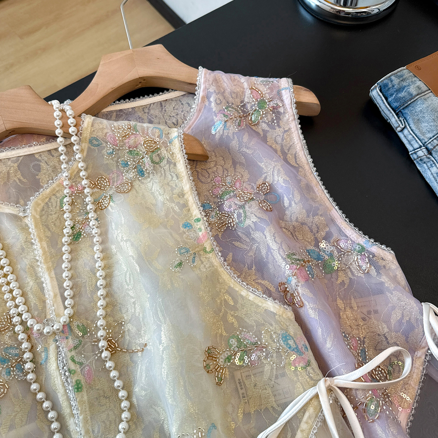 New Chinese Style Heavy Embroi - Embroidery Yellow recensie en prijs