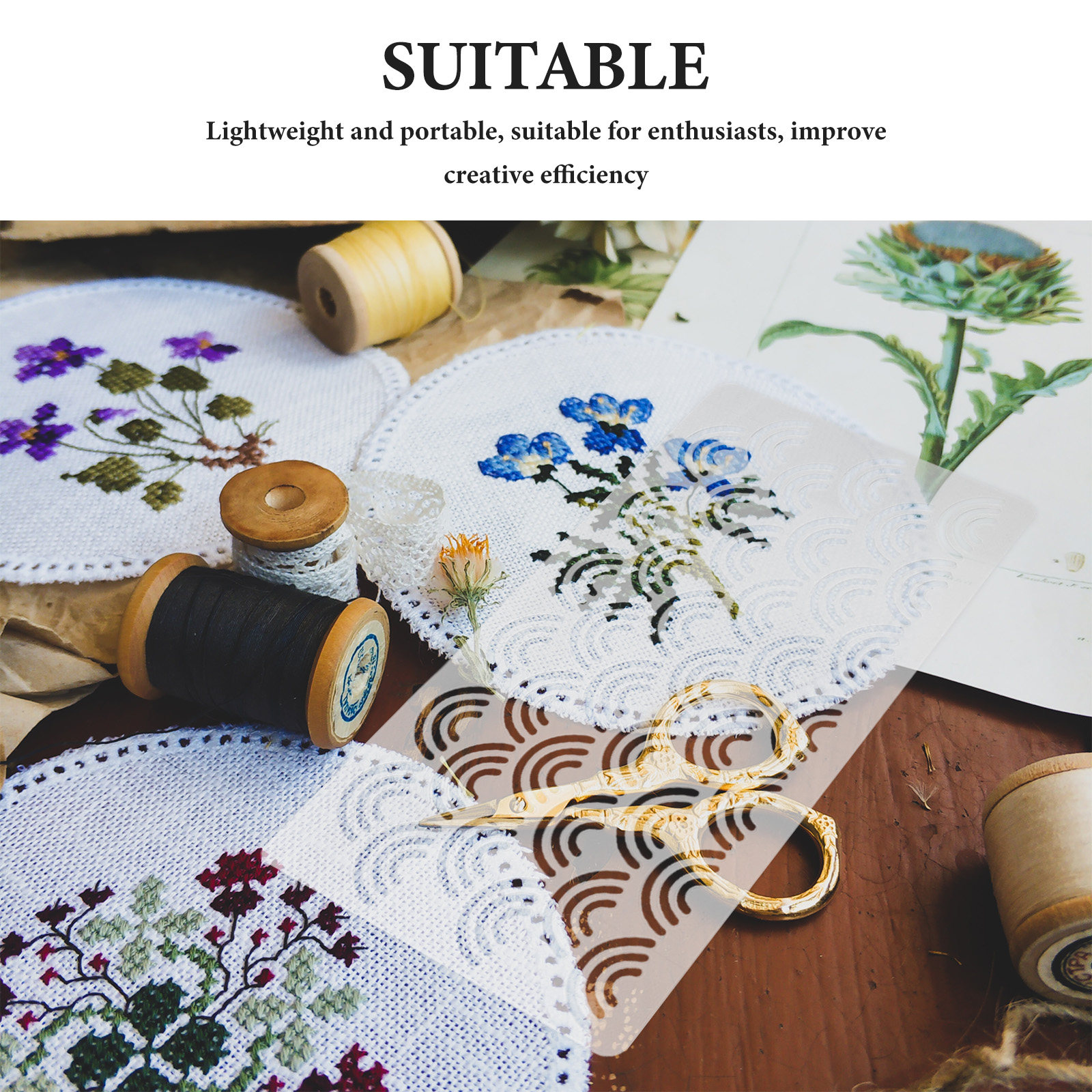 4Pcs Acrylic Quilting Template - Embroidery Pattern recensie en prijs