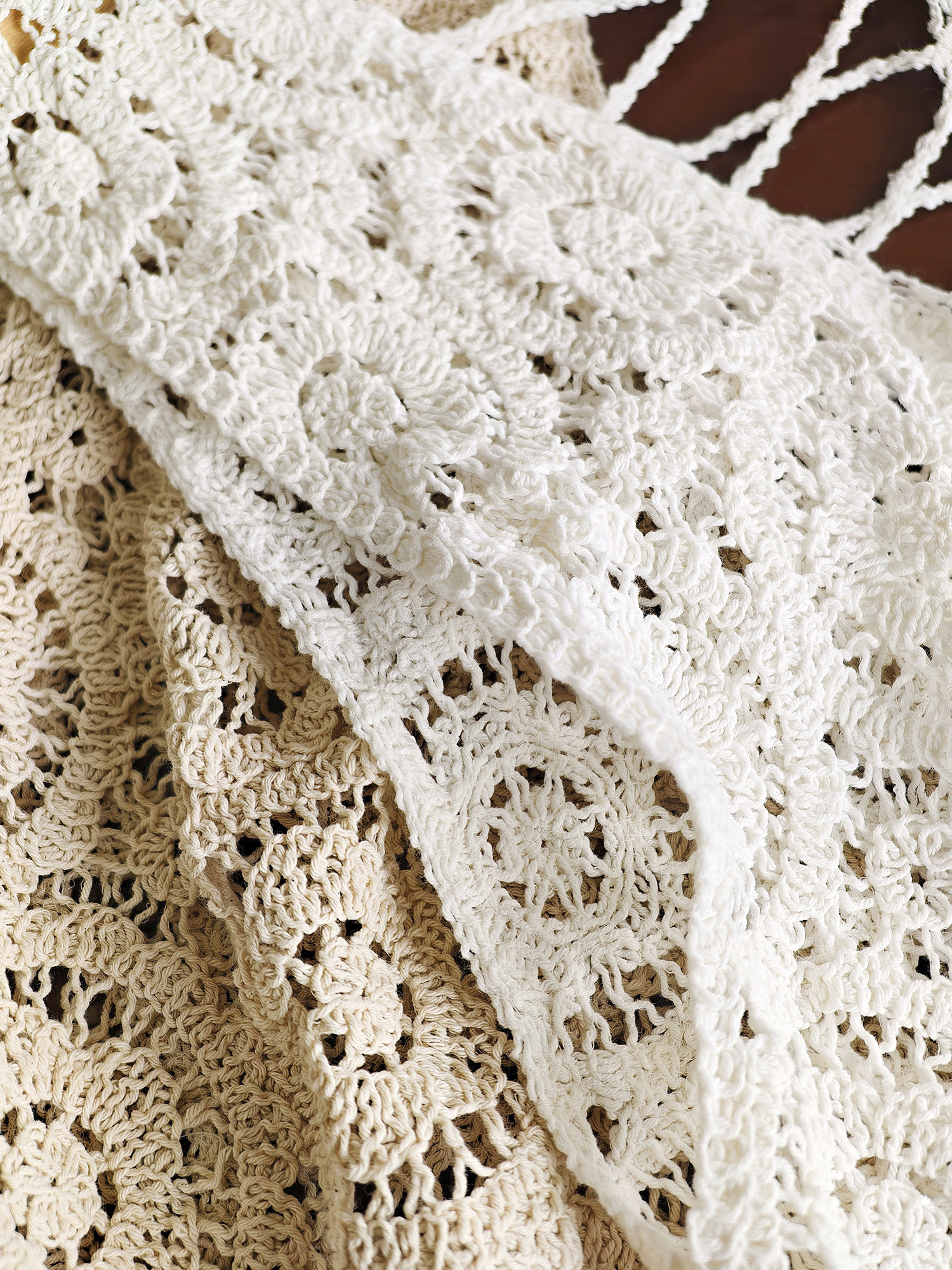 Women's Crochet Lace Tank Top  - Embroidery Service recensie en prijs