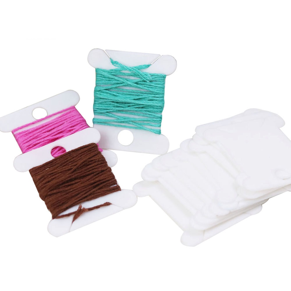 30pcs Plastic Floss Bobbins Se - Embroidery Software recensie en prijs