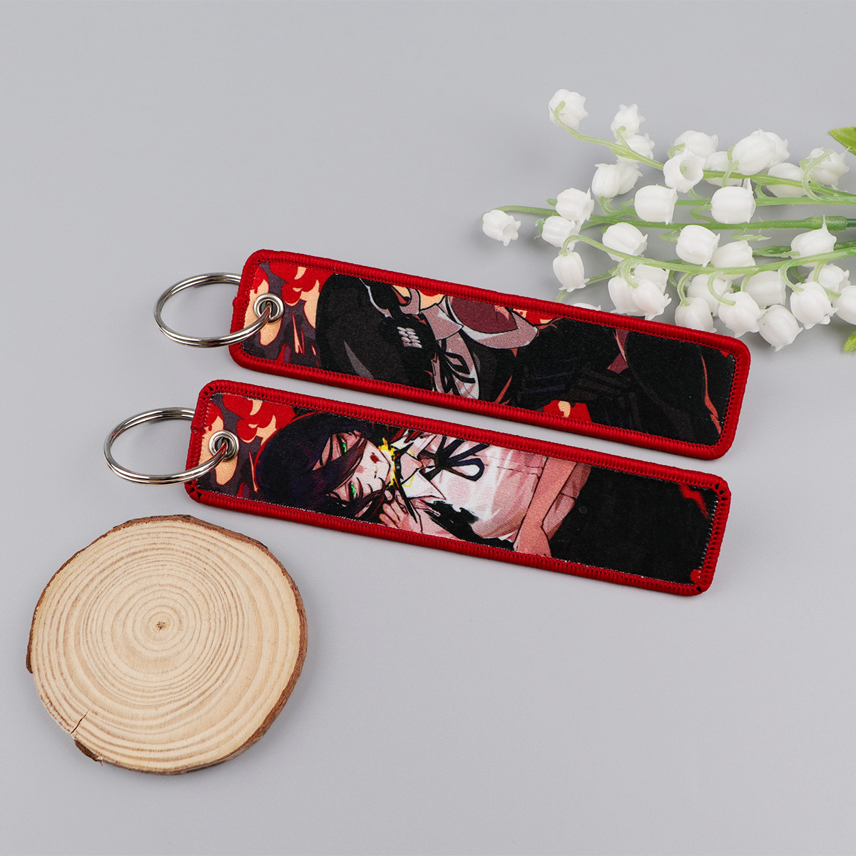 Anime Girls Embroidery Key Fob - Embroidery Gift recensie en prijs