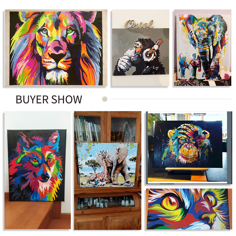 40×50CM DIY Painting By Number - Embroidery Translate recensie en prijs