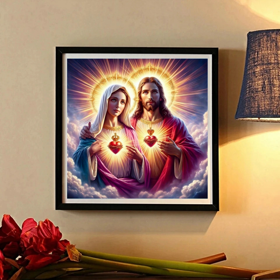 1pc frameless  Mother of Jesus - Embroidery Translate recensie en prijs