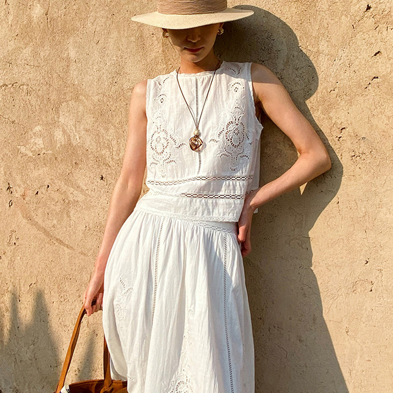 French Designer Boho White Cot - Embroidery Eyelet recensie en prijs