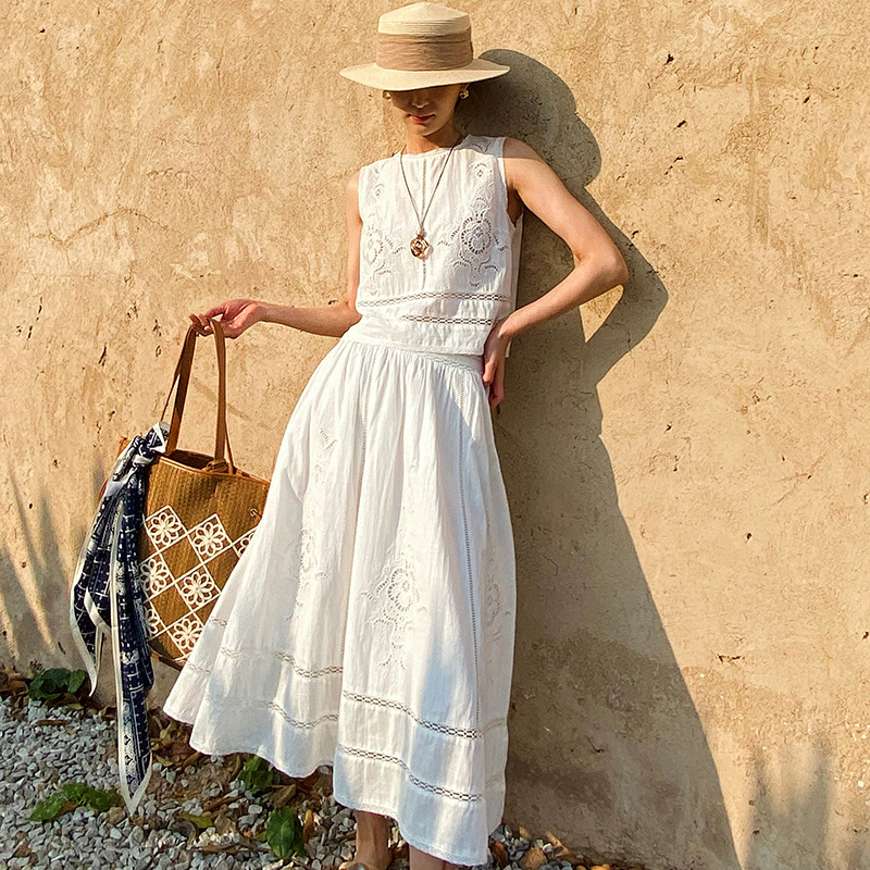 French Designer Boho White Cot - Embroidery Eyelet recensie en prijs