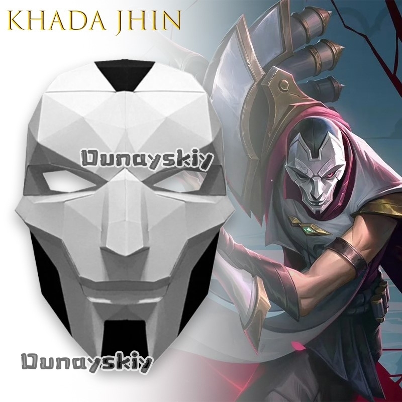 AKhada Jhin Oni Mask DIY Paper - Embroidery Paper recensie en prijs