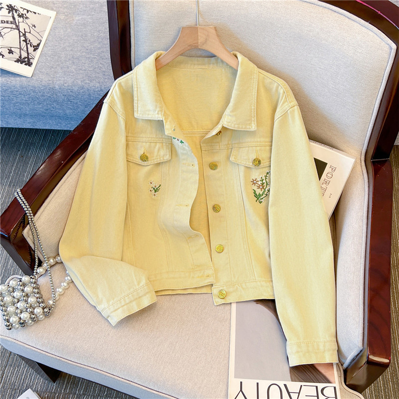 Korean Vintage Flower Embroide - Embroidery Yellow recensie en prijs