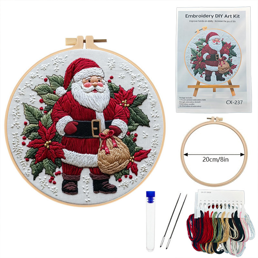 1 Set Christmas Embroidery Kit - Embroidery Xmas Kits recensie en prijs