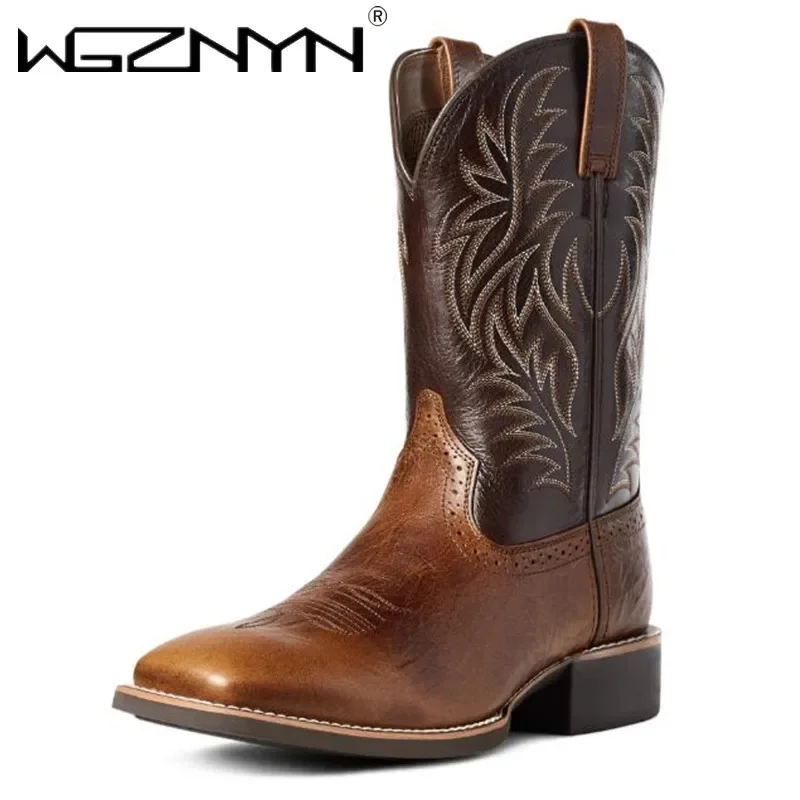 Men High Boots Embroidery Retr - Embroidery Design recensie en prijs