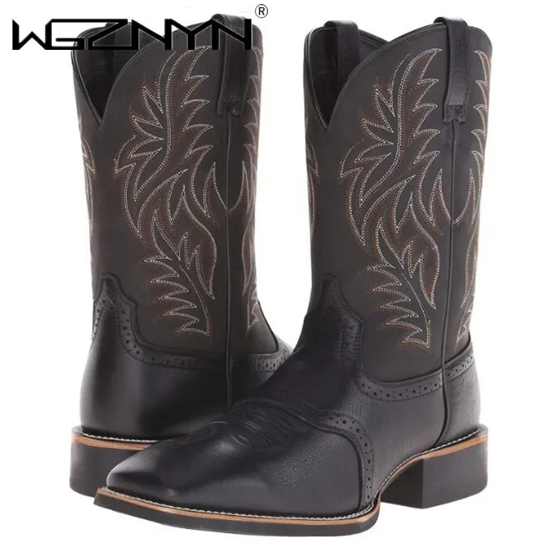 Men High Boots Embroidery Retr - Embroidery Design recensie en prijs