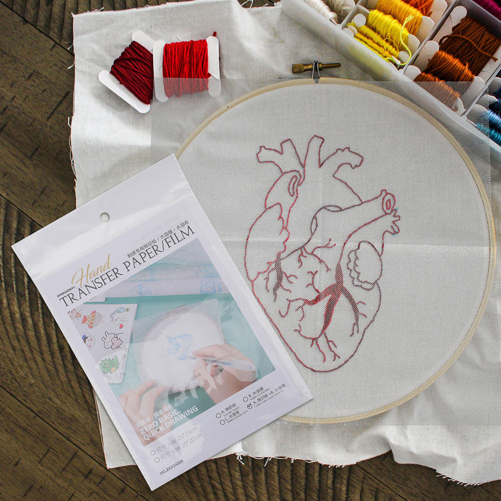 8Pcs Water Soluble Embroidery  - Embroidery Paper recensie en prijs