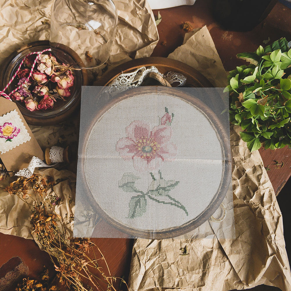 8Pcs Water Soluble Embroidery  - Embroidery Paper recensie en prijs