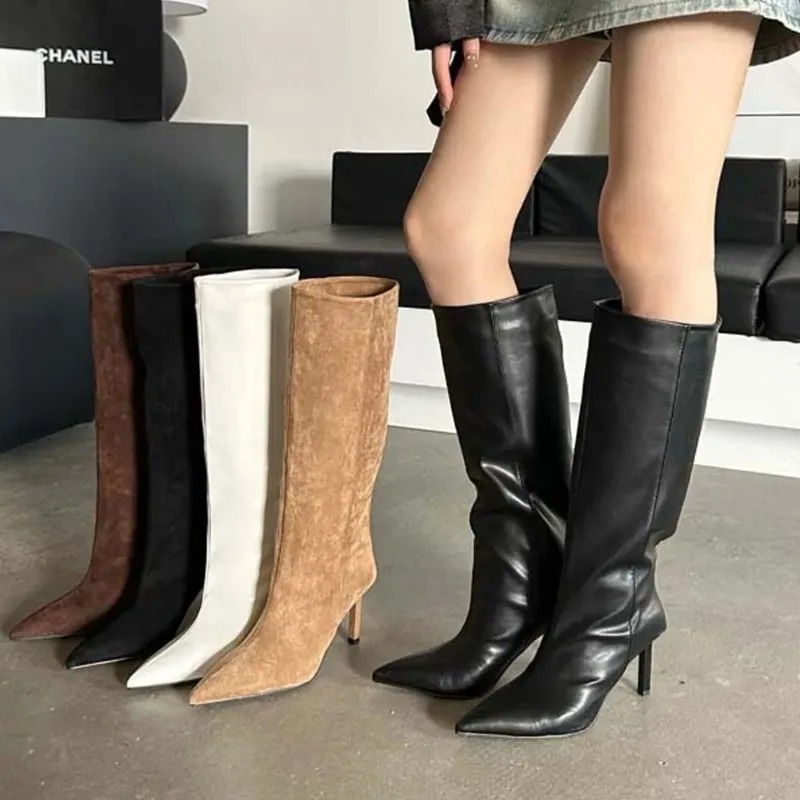 Luxury Women Long Boots Fashio - Embroidery Design recensie en prijs