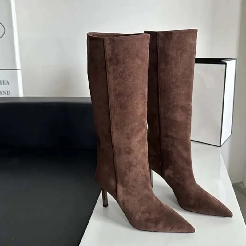 Luxury Women Long Boots Fashio - Embroidery Design recensie en prijs
