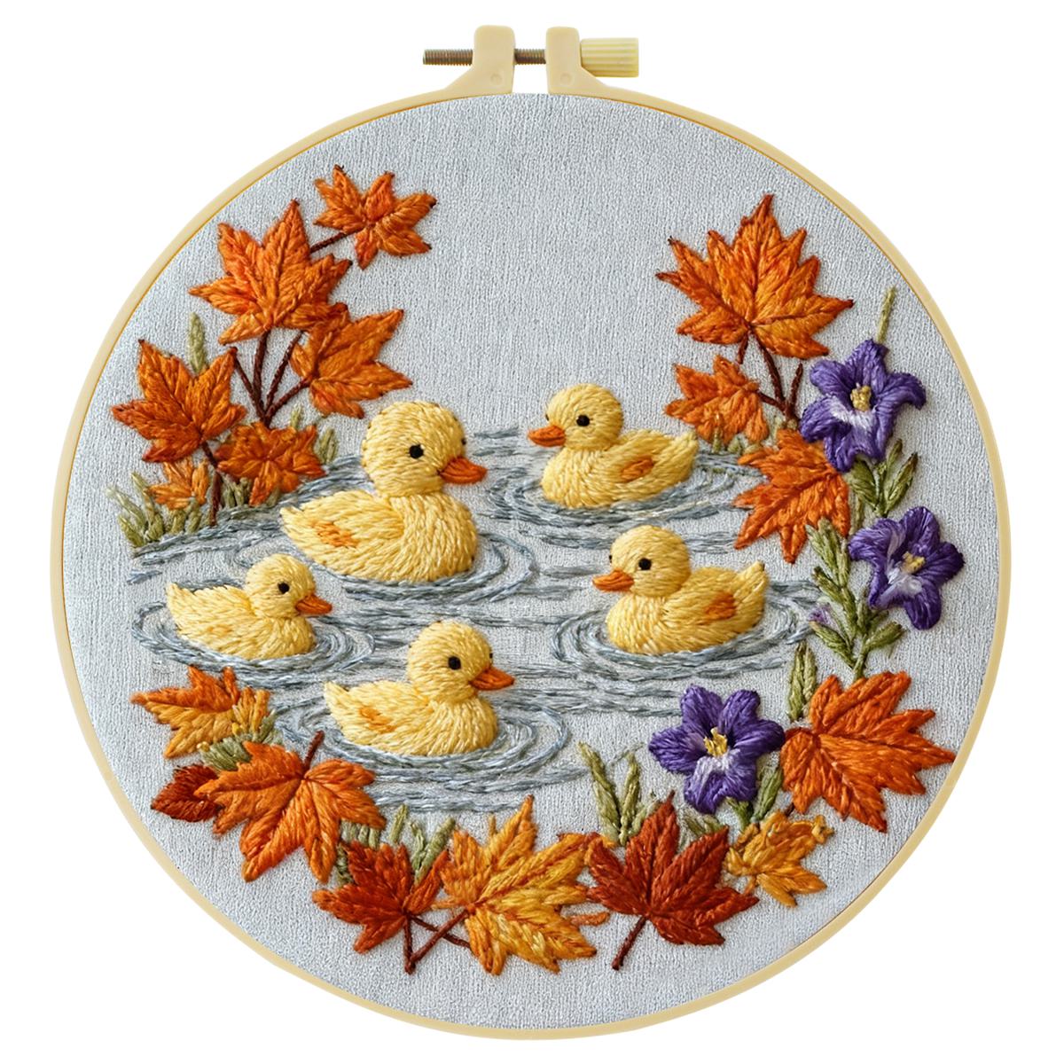 1pc 20X20CM/15X15CM 7.87/6.3in - Embroidery Yellow recensie en prijs