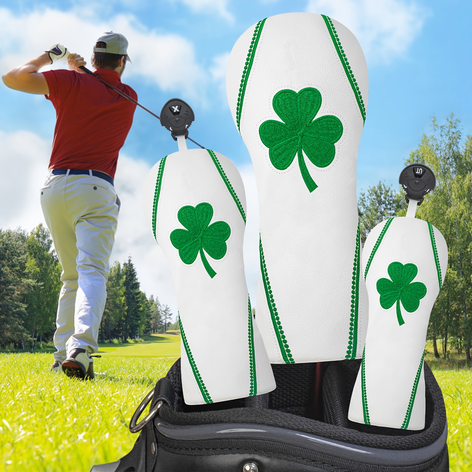 1pc/4pcs Golf Club Head Covers - Embroidery Design recensie en prijs