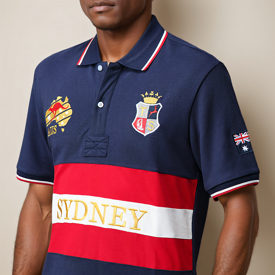 Men's polo shirt Australia Syd - Embroidery Australia recensie en prijs