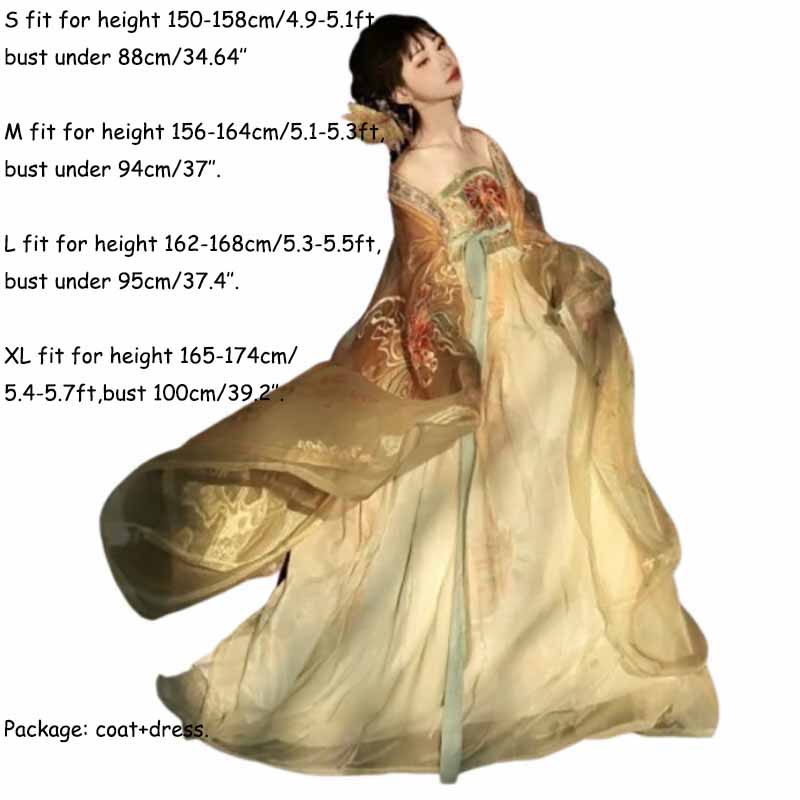 Women's Traditional Chinese Ha - Embroidery Yellow recensie en prijs