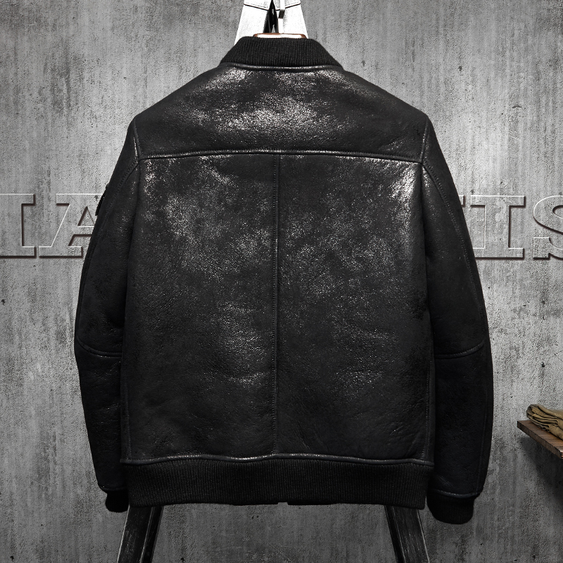 Denny&Dora Men's Shearling Coa - Embroidery Australia recensie en prijs