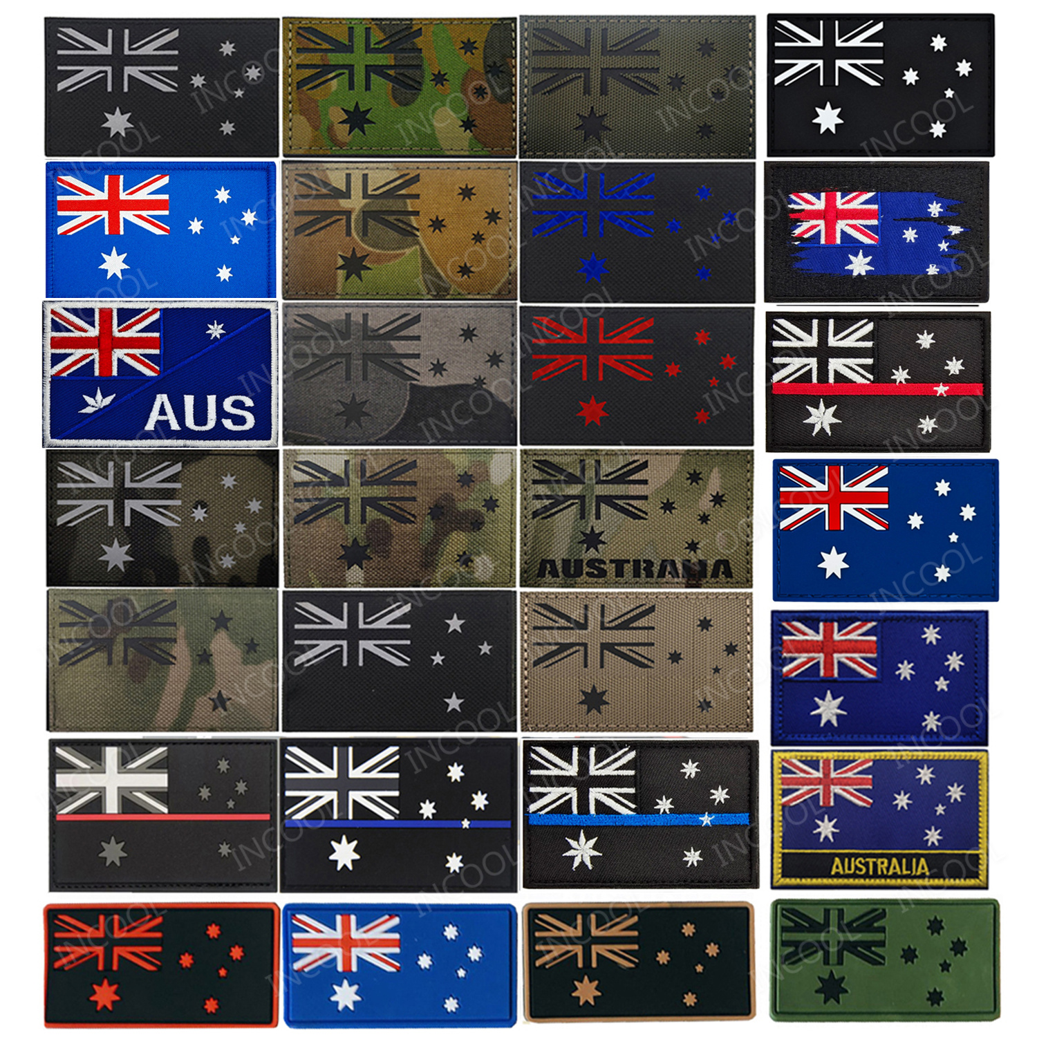 Australia Flags IR Reflective  - Embroidery Australia recensie en prijs