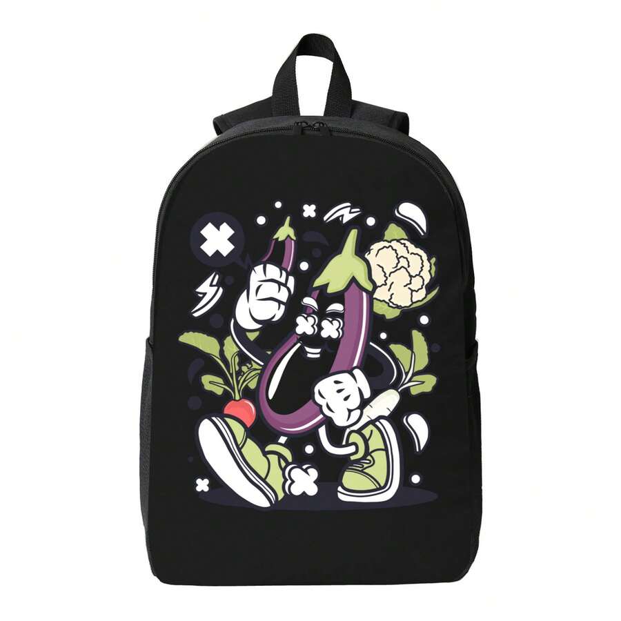 Funny Cartoon Vegetable Print  - Embroidery Fashion recensie en prijs