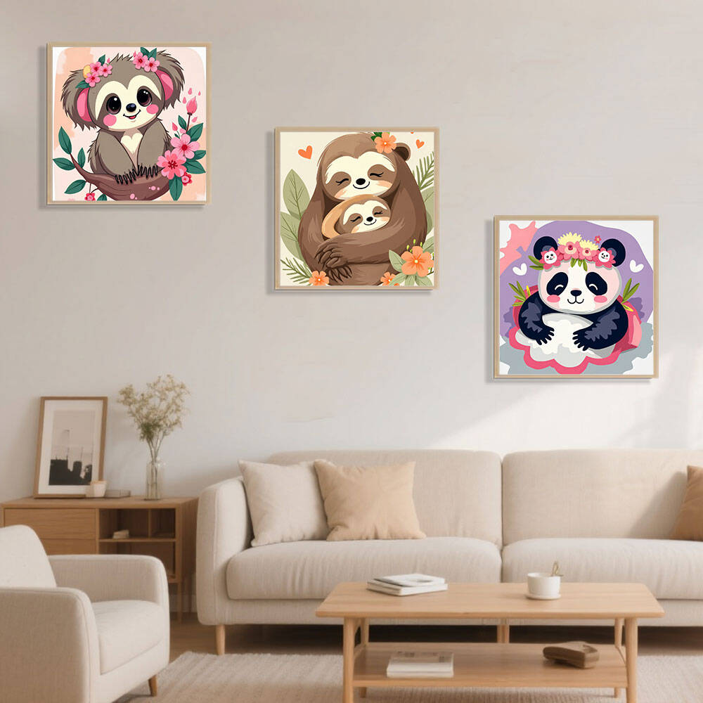 HUACAN 3PCS Diy Drawing By Num - Embroidery Translate recensie en prijs