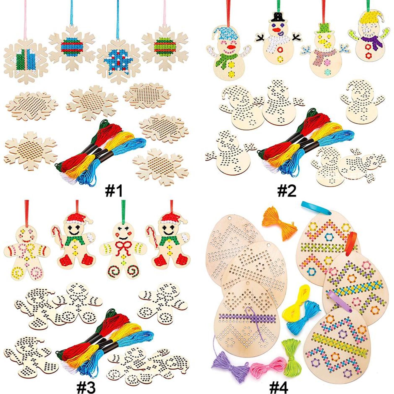 Cross Stitch Hanging Pendant E - Embroidery Xmas Kits recensie en prijs