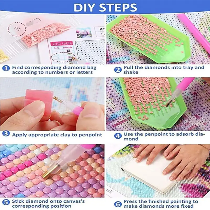 DIY Diamond Painting Colorful  - Embroidery Pattern recensie en prijs