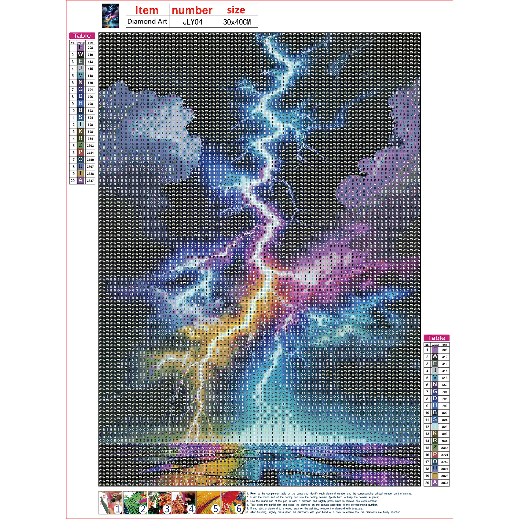 DIY Diamond Painting Colorful  - Embroidery Pattern recensie en prijs