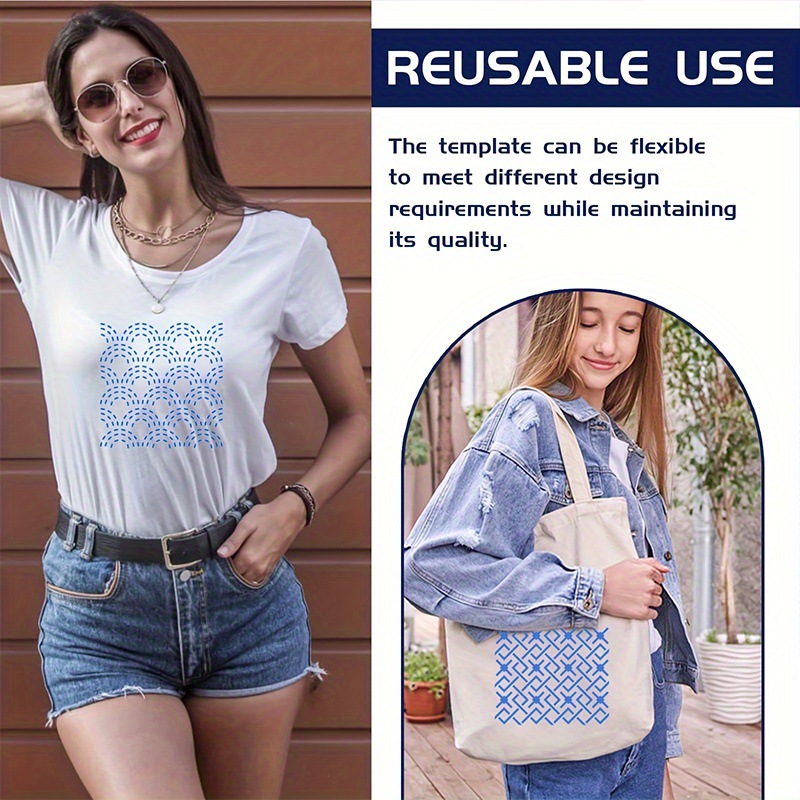 30Pcs Embroidery Templates DIY - Embroidery Pattern recensie en prijs